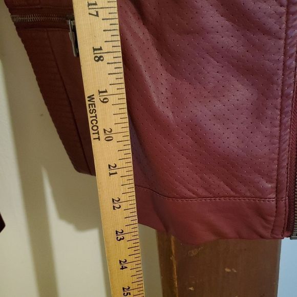 Kate and Mallory faux leather jacket size medium - Picture 6 of 8